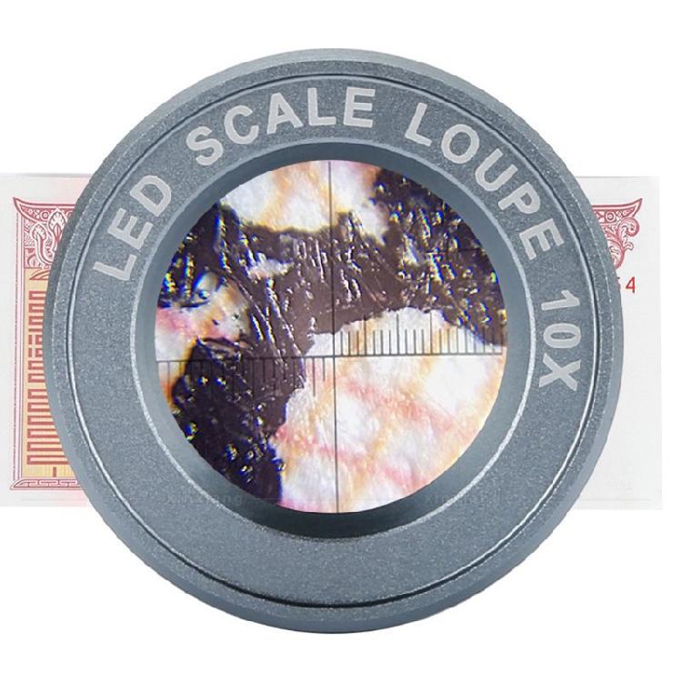 Magnifying Glass Magnifier for Child Reading Stamp LED Scale Loupe USB Charging