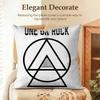 Band OOne ok rock Cushion Cover Natural Linen Organic Fabric DoubleSided Printing Sofa Home Decor Gift Pillow Case
