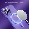 Luxury Plating Silicone For Magsafe Magnetic Wireless Charging Case For iPhone 16 15 14 Plus 13 12 11 Pro Max Lens Protector Phone Cover
