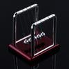 Culla in acciaio equilibrio palla fisica scienza pendolo scrivania tavolo decorazione divertente giocattolo regalo