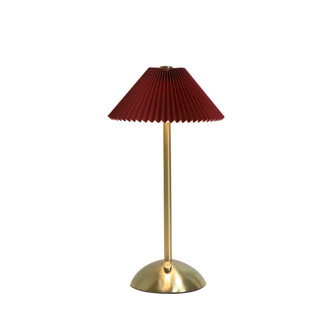 Metal Base Touch Bedside Lamp Touch Dimming LED Night Light Bedside Ambient Light Hotel Bar