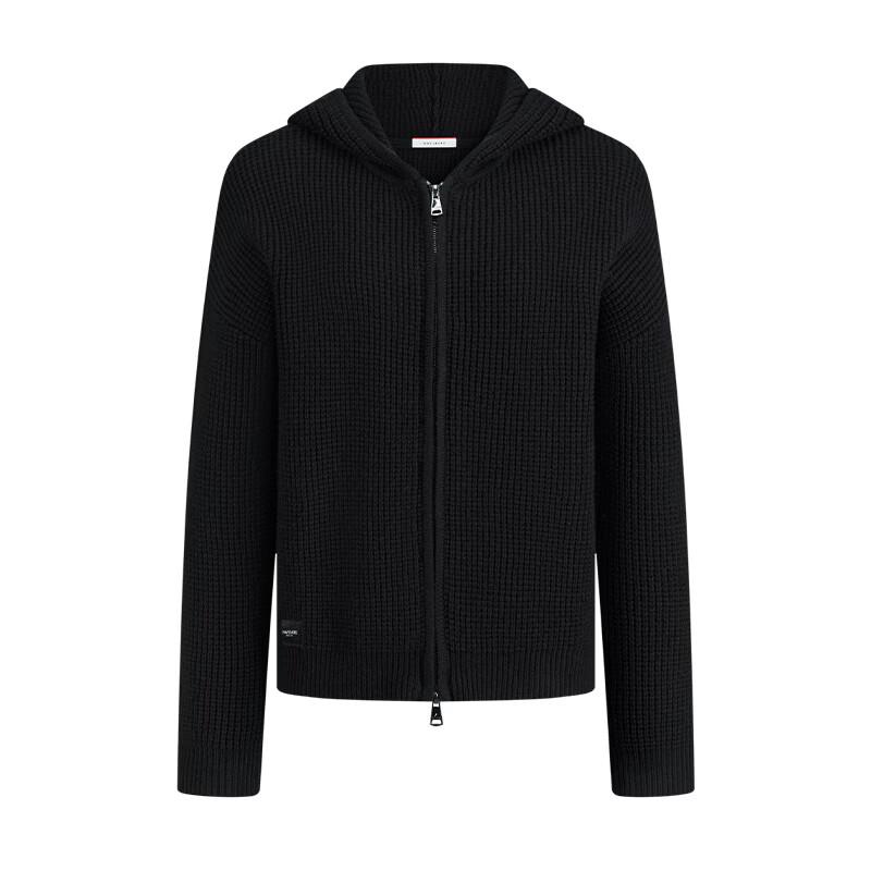 Navigare Women's Pure Wool Hooded Casual Jacket