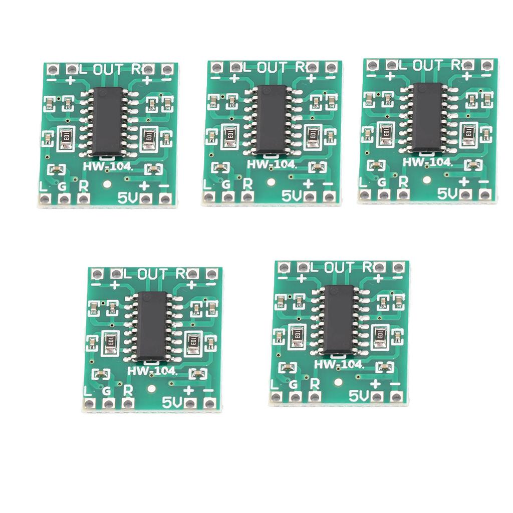 5pcs Super Small 3W+3W Type D PAM8403 Digital Audio Amplifier Power Amp Module 2.5V5.5V