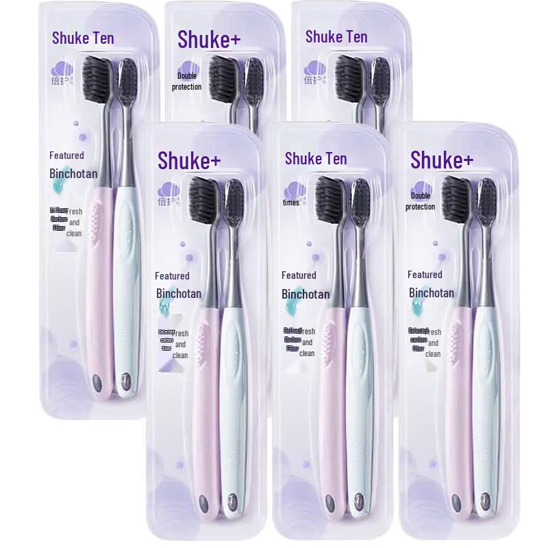 Shuke Carbon Fiber Toothbrush 12-Pack