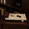 Resin Decorative Tray Hand-Finished Rectangular Display Versatile for