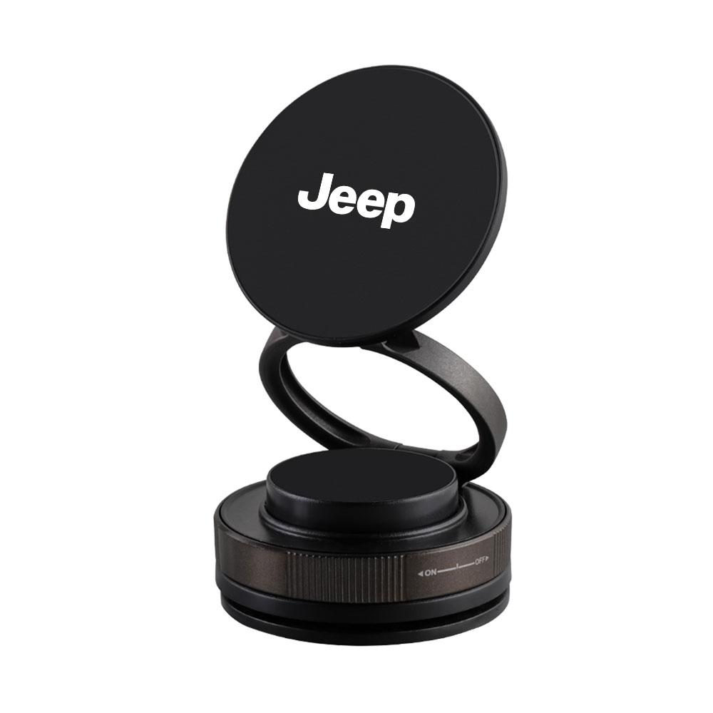 720° Rotation Foldable Magnetic Car Phone Holder Adjustable Dashboard Stand Air Vent Mount For Jeep Grand Cherokee JPB Gladiator ANP1