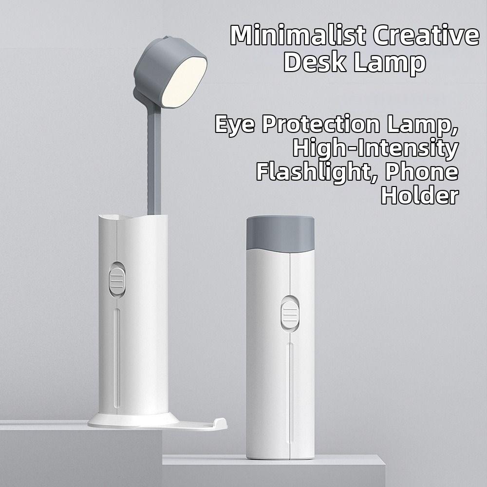 with Flashlight Foldable Desk Lamp Eye Protection LED Night Light Reading Table Lamp Home Office