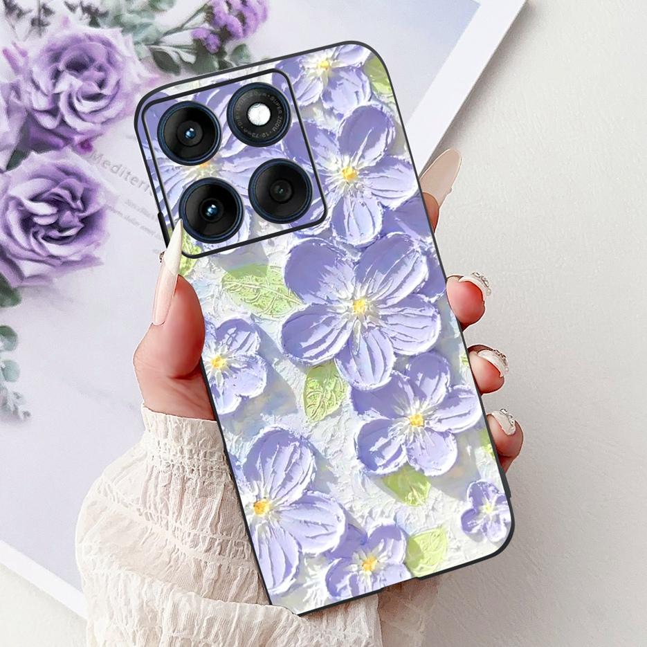 

For Motorola Edge 60 Pro Case Luxury Butterfly Painted Cover Soft TPU Phone Case For Motorola Edge 60 Fusion Egde60 Pro 60S Bags Edge 60 Pro