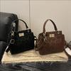 Trendy Leopard Print Versatile Crossbody Bag High-End Feel Shoulder Bag Mini Handbag and Purse for Women Daily Phone Bag