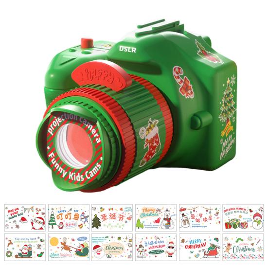 Proiector lanternă de Crăciun pentru copii 24 de modele Moș Crăciun Pom de Crăciun proiecție de Crăciun