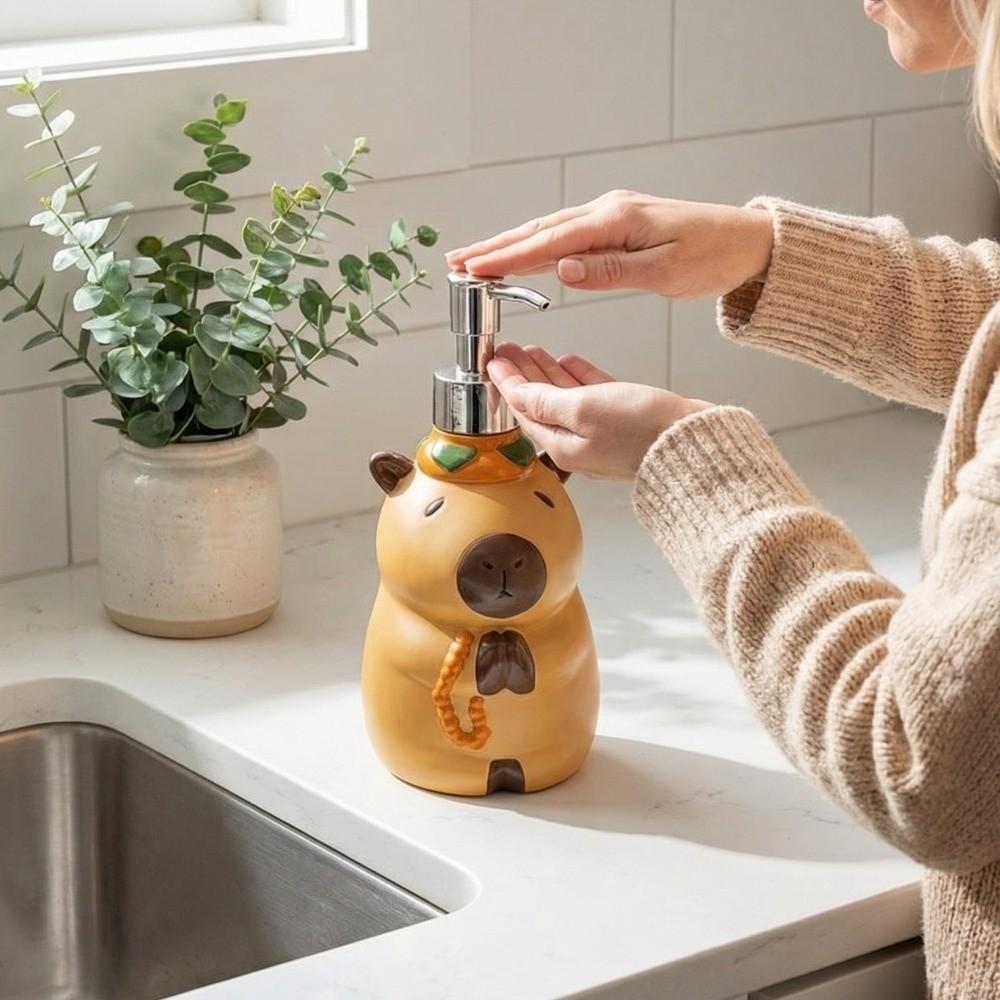 Refillable Cartoon Hand Sanitizer Bottle Animal Design Shampoo Soap Dispenser  Children/Kids