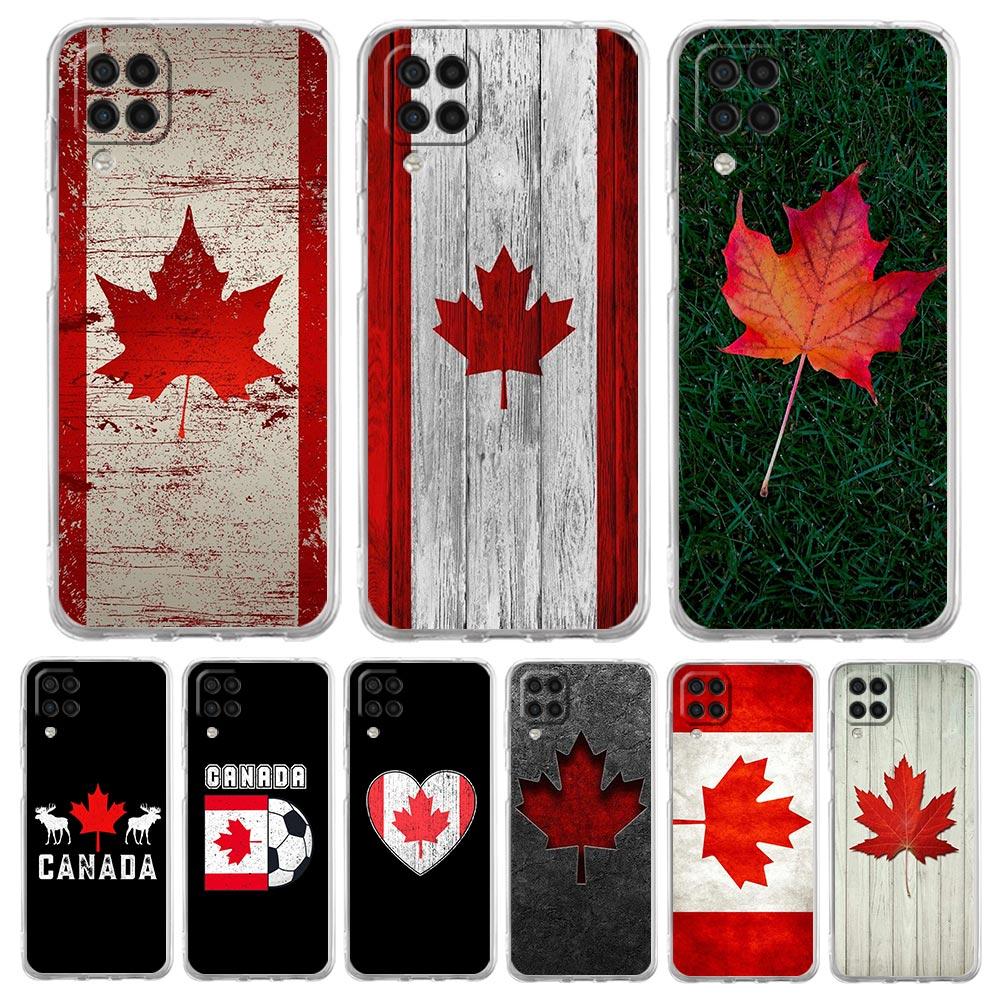 

Чехол для телефона с кленовым флагом Канады и любовью к футболу для Samsung Galaxy A51 A71 A21S A12 A11 A31 A41 A03S A13 A33 A73 A53 A52 A32 5G Samsung A01