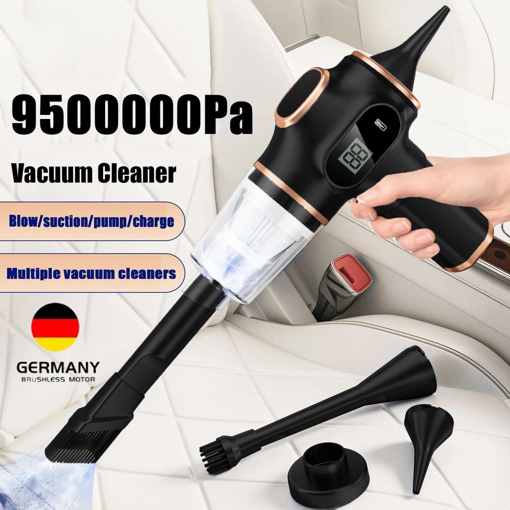 NUOVO 5 in 1 Potente Aspirapolvere Senza Fili per Automobili Portatile Robot Integrato Soffiaggio e Aspirazione Portatile Per Auto Ufficio Elettrodomestici