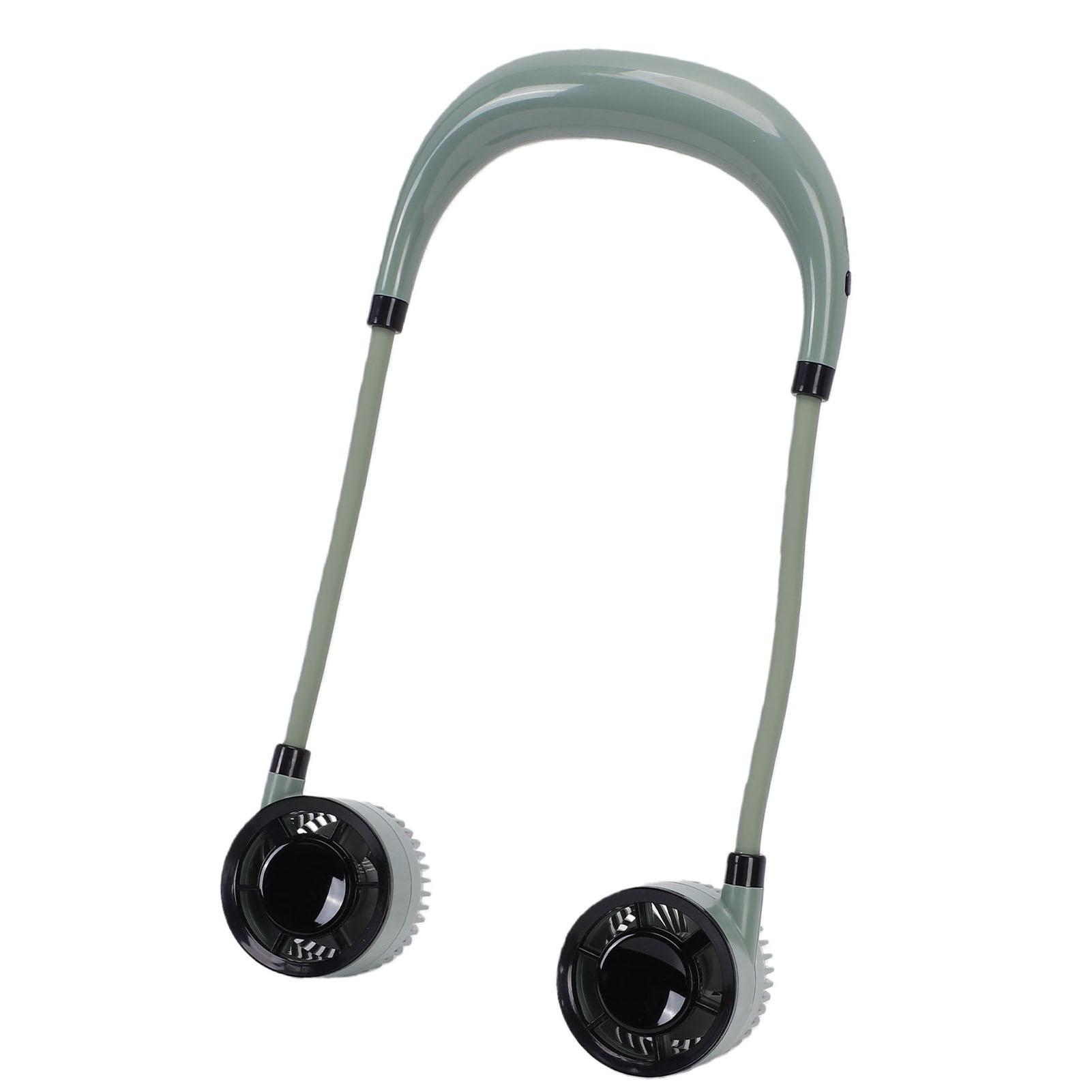 

Neck Fan 4 Speed s Portable USB Rechargeable Hands Bladeless Fan with LED Display for Outdoor