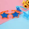 VICASKY Kids' Party Five-Pointed Star Glasses, Set of 6, Lightweight Blue Light Blocking Eyeglasses, Halloween Photo Props, Festival Events