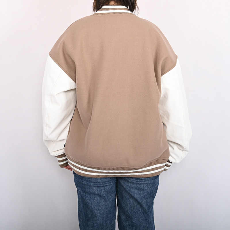 Converse Baseball Jacket Men's Brown 10027241-A03