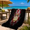 Barnsley Crest Design Beach Towel Microfiber Beach Towel, Lightweight and Quick-Dry, for Summer Travel, Swimming Pool Fan Birthday Gift