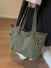 Women's Large Capacity Corduroy Tote Bag - Simple Work & Student Shoulder Messenger