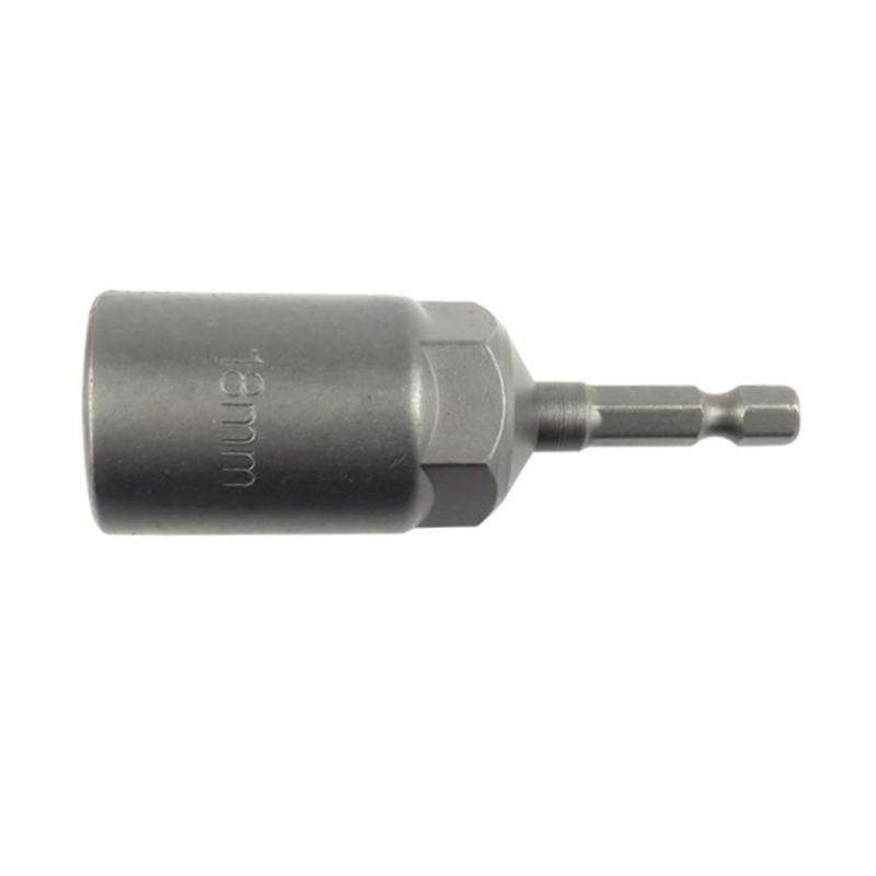 Heavy Duty Hexagonal Shank Socket Kit 5.5-19mm for Enhances Clamping Force Durability Enhances Clamping Force Stability