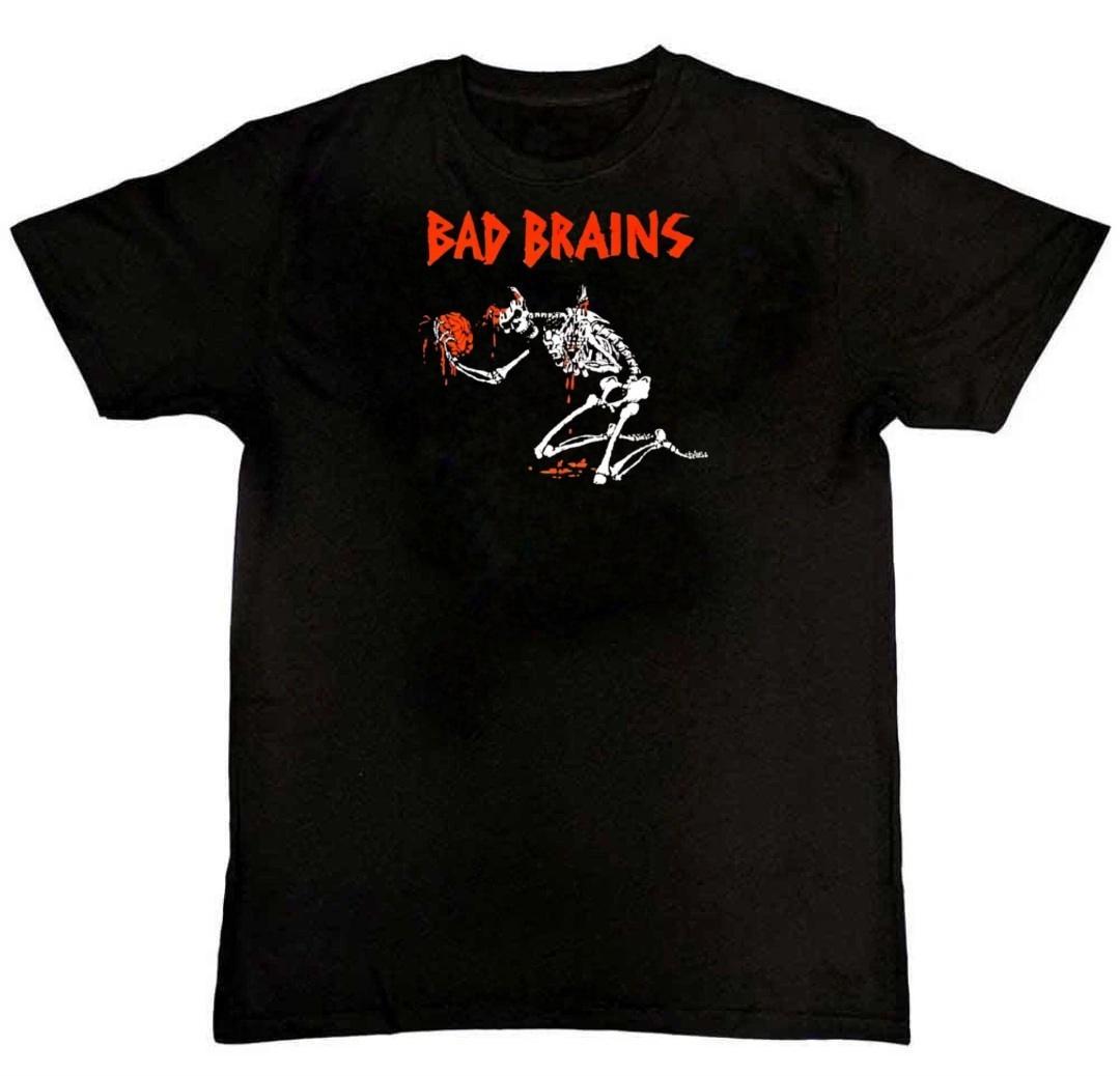 BAD BRAINS Hardcore Punk Reggae Metal Graphic Print T-Shirt S M L XL 2 3 4 XL S