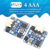3.7V to 3.7~6V Buck Boost Charge Discharge Module Built-In Battery Protection Replace 4PCS AAA Battery 6V Power Supply