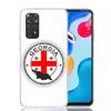 Georgia Flag Phone Case For Xiaomi Redmi Note 15 14 13 12S 12 Pro Plus 11S 11E 11 11T 10S 10 Art Soft Pattern Cover Redmi Note 1