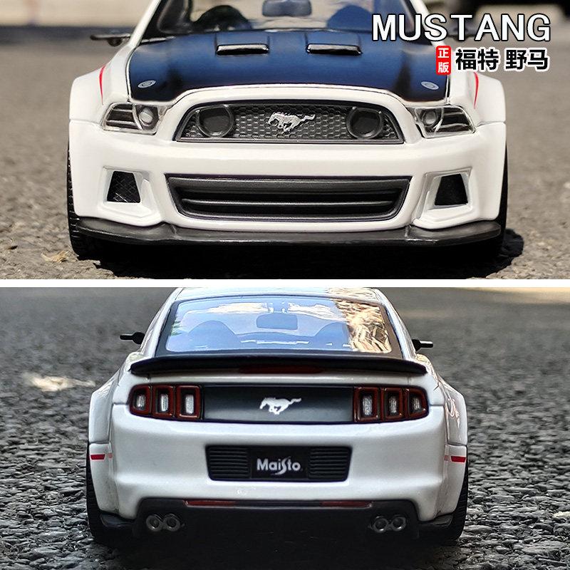 Maisto 1:24 Ford Mustang Street Racer Alloy Car Diecasts & Toy Vehicles Car Model Miniature Scale Model Car Toys For Children