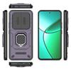 For Realme 12 4G/12+ 5G Case PC+TPU Protective Phone Cover with Slide Camera Protector
