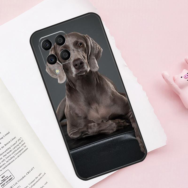 Weimaraner Dog Case For Samsung Galaxy M15 M35 M55 M51 M31 M21 M11 M16 M36 M56 M53 M12 M32 M52 M14 M34 M54