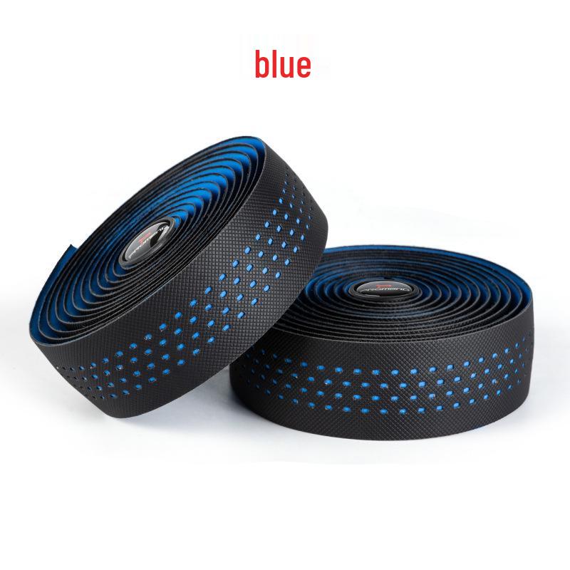 

PROMEND Two-Color Non-Slip Breathable Shock-Absorbing Road Bike Handlebar Tape синий/чёрный