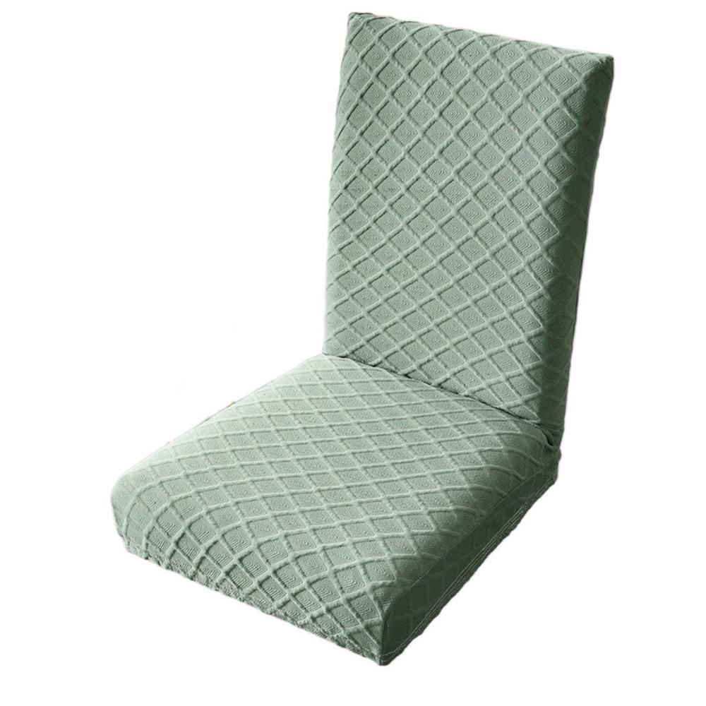 

Elastic Seat Cover Dustproof Chair Cushion Home Decoration Jacquard Chair Cover Home L темно-зеленого