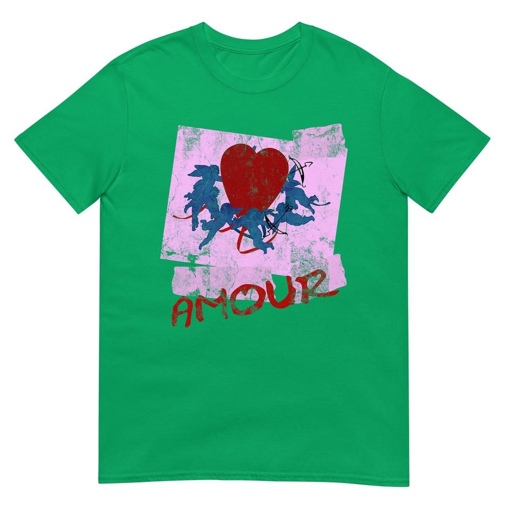 Amour Cherub Vintage Retro Beat It 1980s Love Dance Costume Tshirt