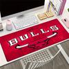 Chicago Bulls Theme Mouse Pad, Non Slip Rubber Base, Multifunctional Office & Home Decor, Perfect for Workspace Personalization.