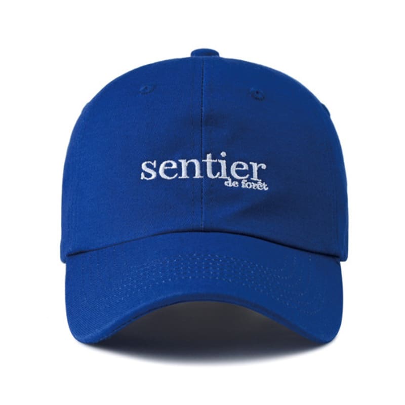 SENTIER Signature Lettering Ball Cap (BLUE)