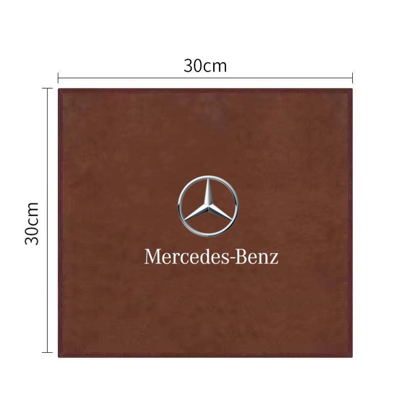 FCM5   Car Towel Double-sided Coral Fleece Auto Cleaning Cloth For Mercedes Benz B/C/E/S Class W203 W204 W205 W210 W211 W212 Accessorie