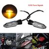 2Pcs Motorcycle Turn Signals Lights 12V LED Turn Signal Indicator Light For HONDA X-ADV 750 CB1000R CB1100RS CBR650R