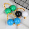 2Pcs Kashaka Rhythmic Balls Portable Rhythmic Fingertip Shaker Single Hand Percussion Instruments For Kid Adults Beginners