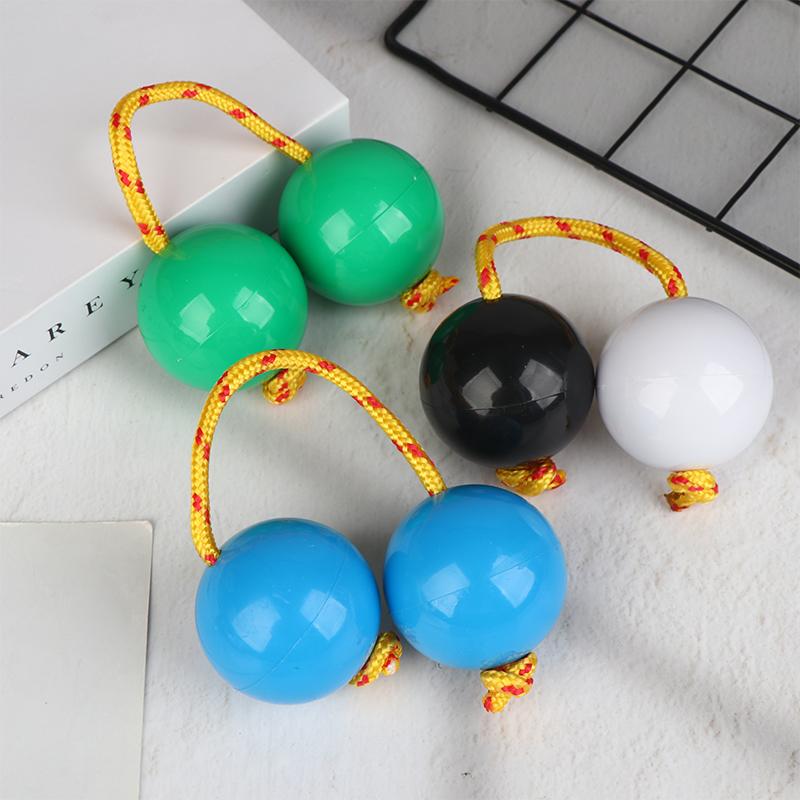 2Pcs Kashaka Rhythmic Balls Portable Rhythmic Fingertip Shaker Single Hand Percussion Instruments For Kid Adults Beginners