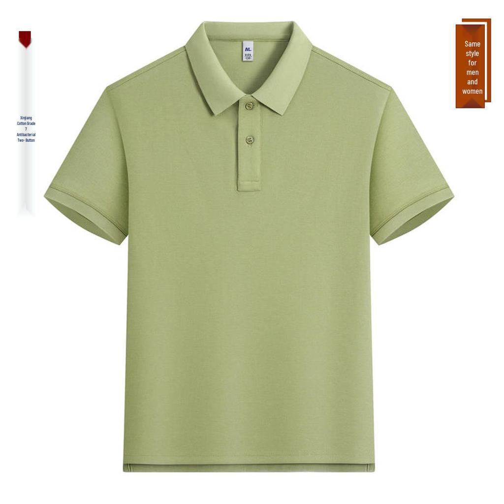 Custom Logo Family Matching Cotton Polo Shirts: Kids' T-Shirts for Class Uniforms, Parties, Summer Camp, Autumn Outings, and Cultural Events