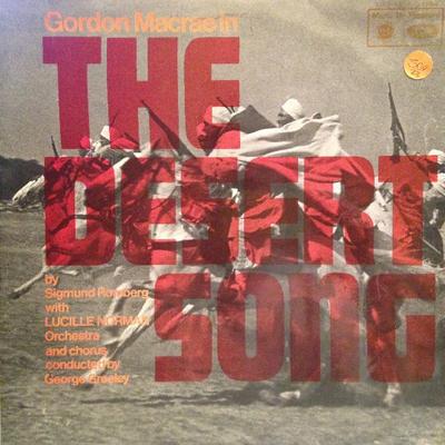 LP Record SIGMUND ROMBERG, GORDON MACRAE & LU - The Desert Song MFP1184 Music For Pleas UK Classical Used
