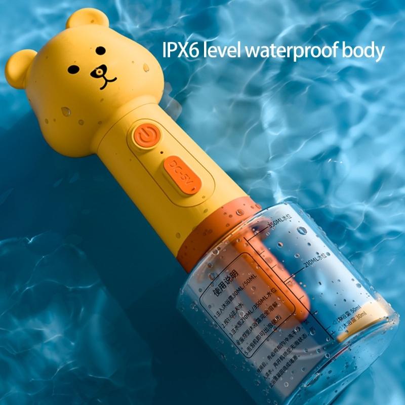 Electric Foams Shampoo Dispenser Rechargeable 1300mAh Pet Grooming Tool for Bathing Dog Cats Multipurpose Use