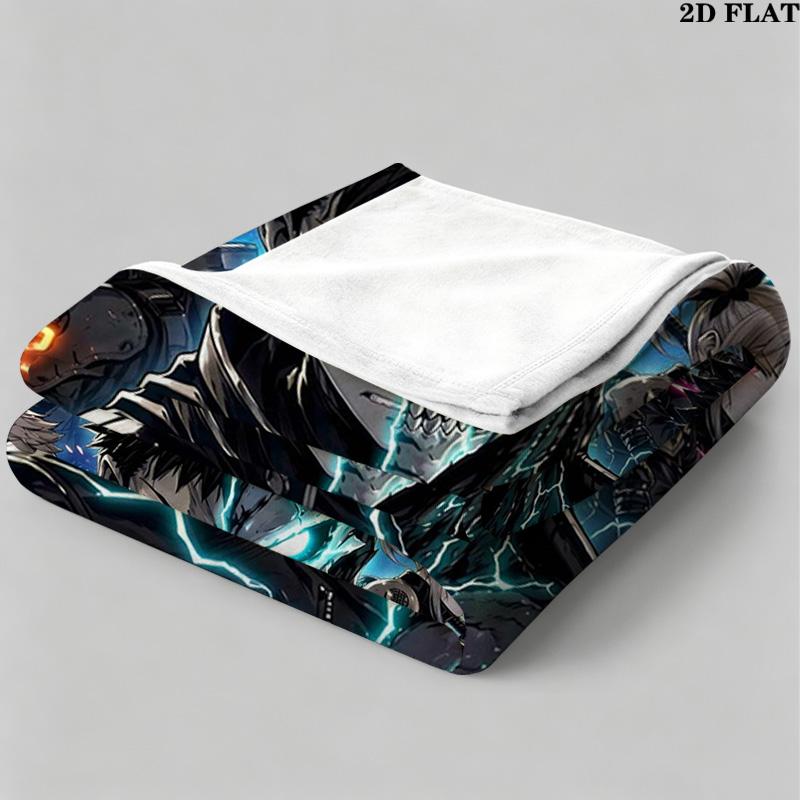 Kaiju no 8 Flanelldecke mit Aufdruck Hohe Qualität Warm Bequem Decke für Alle Jahreszeiten Perfekt für Geschenke Heimdekoration