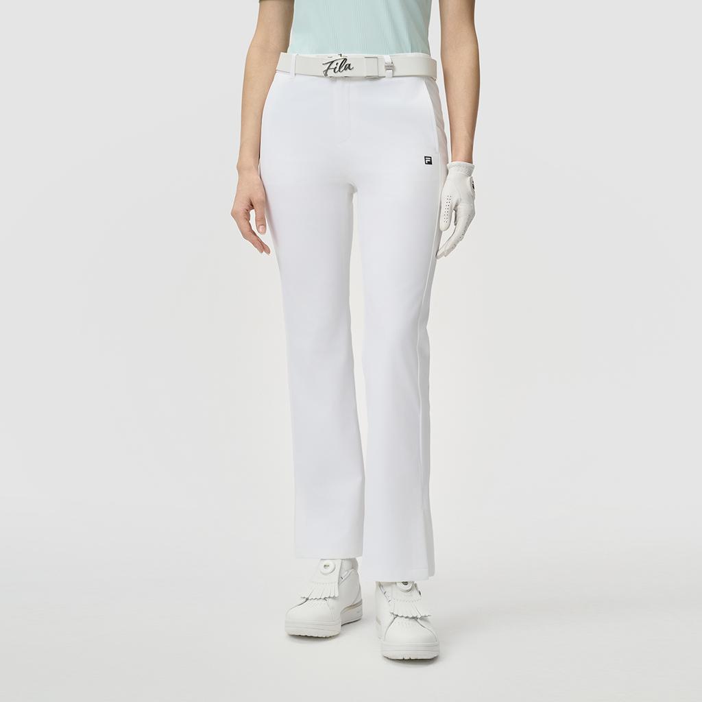 New FILA Golf Series Casual Pants Women's Jade White A11W525806FWT