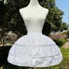 White Cosplay Crinoline Breathable Hoop Petticoat Kawaii Tutu Puffy Skirt  Wedding