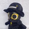 Plague Crow Doctor Plush Toys Cute Specter Stuffed Pillow Doll Soft Fluffy Halloween Hugging Cushion Decor Kids Festival Gifts
