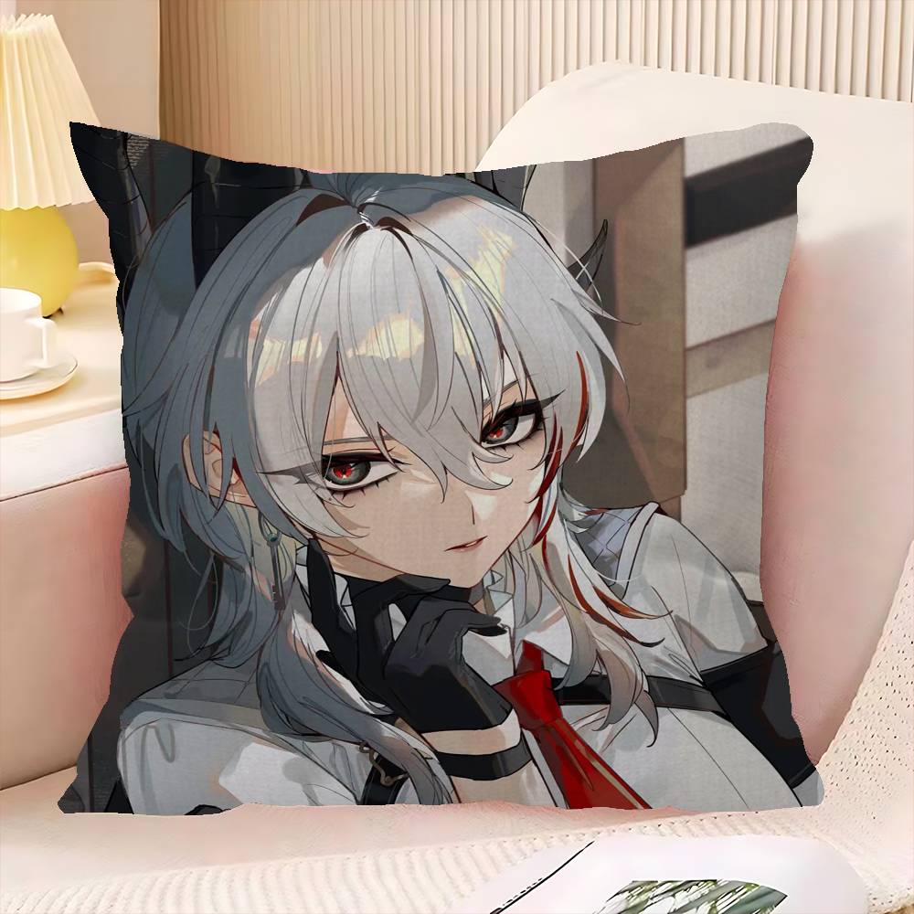Zani Game W-Wuthering Waves Pillow Anime Pillow Sofa Bed Head Pillow Cover Cushion Cover 45X45 Cm Fashion