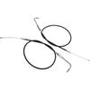 SLMOTO 80CM Black Motorcycle Throttle Cable Fit for Harley Sportster XL883 XL1200