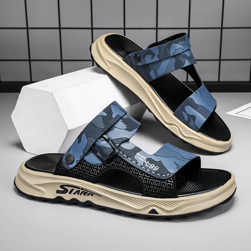 Herren Sandalen Leicht Atmungsaktiv Hausschuhe Clogs Gartenschuhe Outdoor Strand Freizeitschuhe Rutschfest Walking Sport Flip Flops