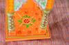Embossed Painted Wood Mandir Antique Finish Wall Shrine