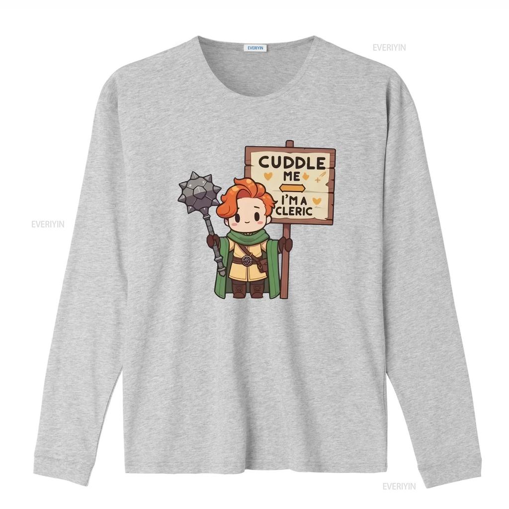 Cuddle Me Im A Cleric T Shirt Healing Wrapped In Hugs Softstyle Vintage Washed Stylish Slightly Top For Everyday Wear Versatile